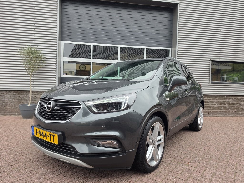 Opel Mokka X | Trekhaak | LM velgen | Ai 1.4 Turbo Online Ed, Auto's, Automaat, Automatische klimaatregeling, 15 km/l, Gebruikt