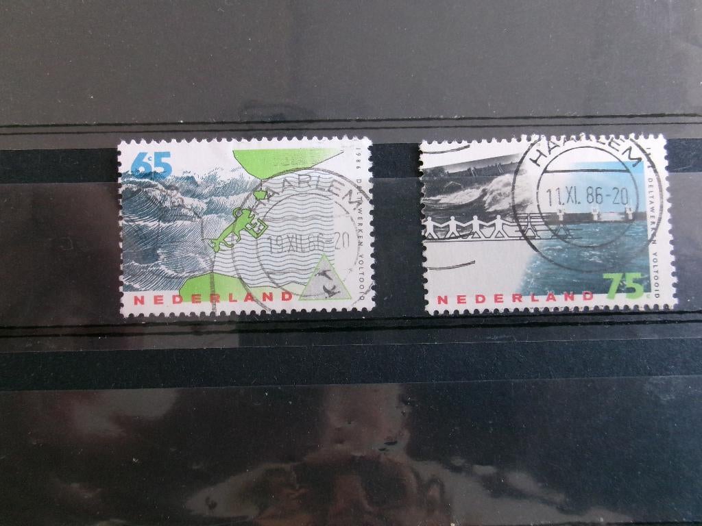 1986 - voltooing deltawerken (924b), Verzenden, Gestempeld