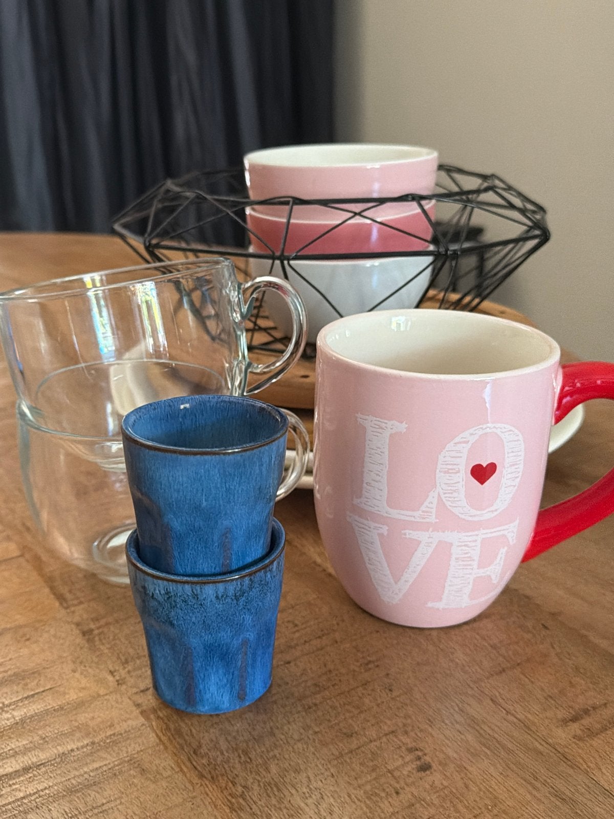 Diverse servies en metalen fruitschaal - Gratis -, Ophalen, Gebruikt, Keramiek, Mok