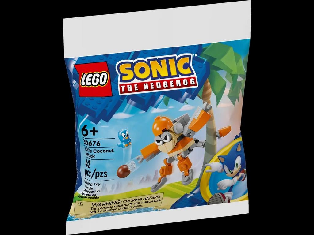 35% Korting op Lego Sonic the Hedgehog 30676 Kiki's Coconut, Overige thema's, Lego, Nieuw, Ophalen of Verzenden
