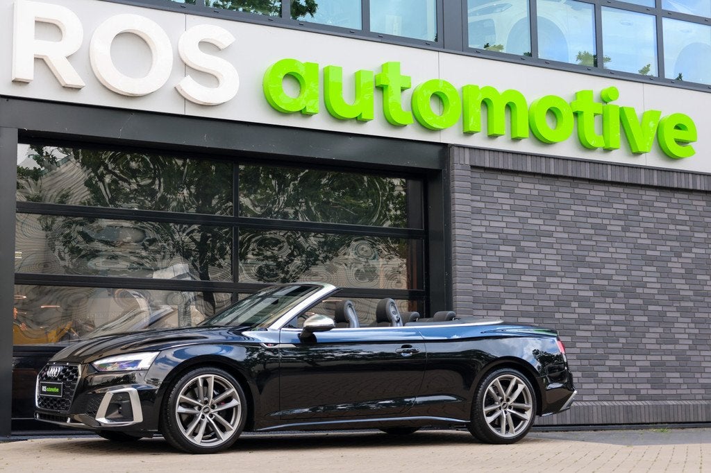 Audi S5 Cabriolet 3.0 TFSI S5 quattro | MASSAGE | RS-SEATS |, Auto's, Audi, Automaat, Gebruikt, Zwart, 2995 cc