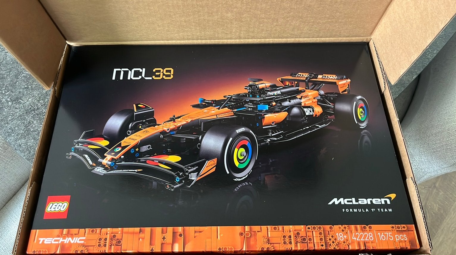 LEGO Technic McLaren MCL39 F1, Ophalen, Nieuw