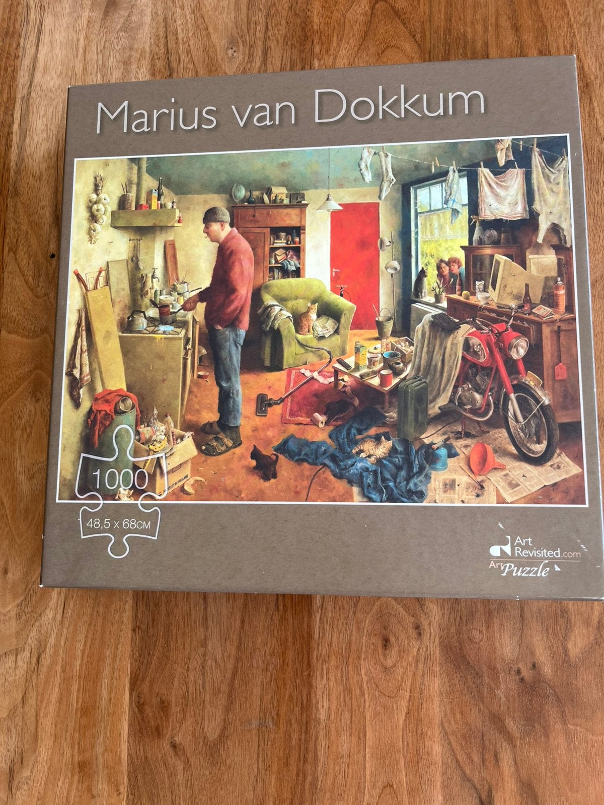 Marius van Dokkum puzzel  (1000 stukjes), Ophalen, 500 t/m 1500 stukjes, Zo goed als nieuw