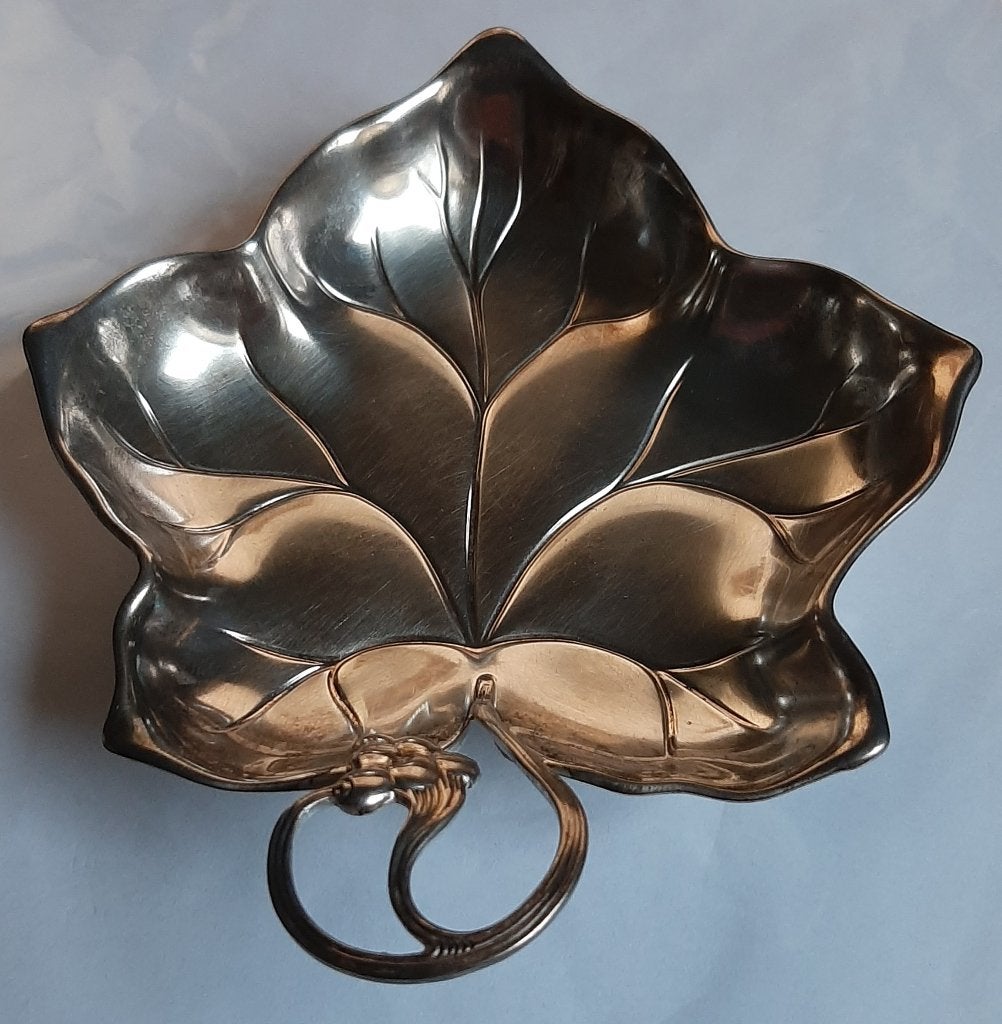 🍬Vintage: WMF verzilverde bonbonniere - Druiventak🏷️€27,-, Antiek en Kunst, Ophalen of Verzenden