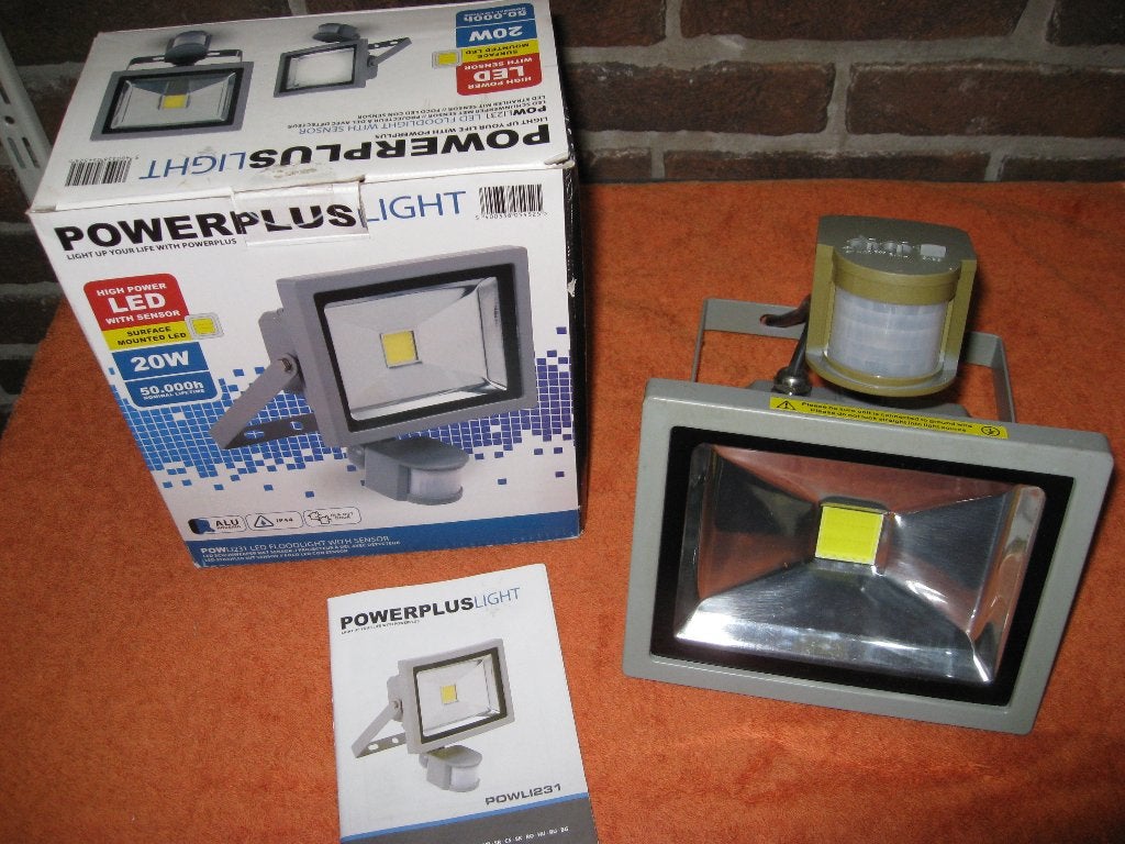 Power Plus LED verstraler 20 Watt., Ophalen of Verzenden, Zo goed als nieuw, Minder dan 50 watt, Overige typen