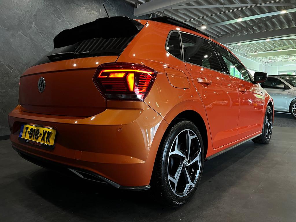 Volkswagen Polo 1.6 TDI DSG AUTOMAAT 3X R LINE PANO LED VIRT, Auto's, 1203 kg, Gebruikt, Automatische klimaatregeling, Alcantara