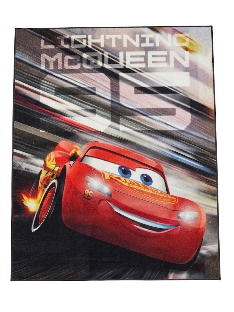 Lightning McQueen Vloerkleed - Cars 95 Kinderkamer, Ophalen of Verzenden, Nieuw, Jongen of Meisje