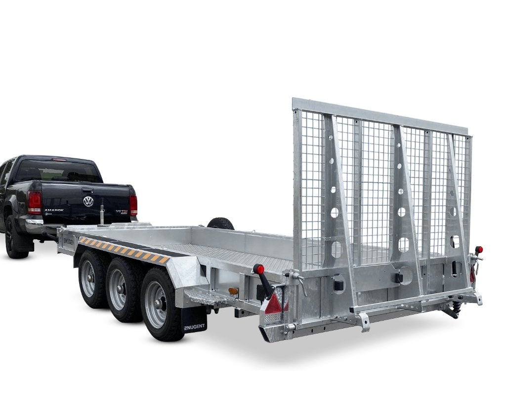 Nugent 3-assige Machinetrailer – Maximale capaciteit, Ophalen, Nieuw