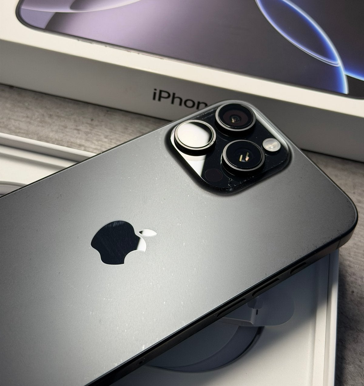  Apple iphone 16 Pro Max Black Titanuim 512GB, Telecommunicatie, Mobiele telefoons | Apple iPhone, 512 GB, Apple, Zwart, IPhone 16 Pro Max