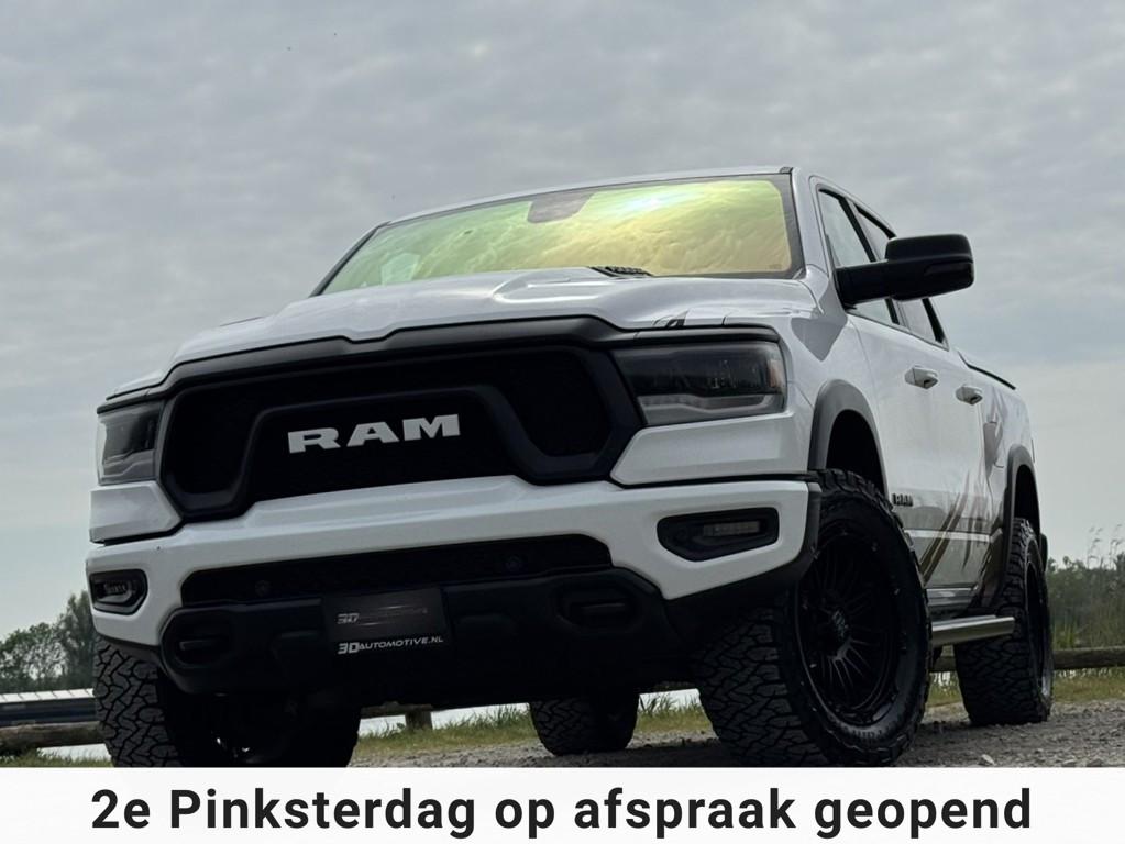 Dodge Ram 1500 Rebel 5.7L V8, MARGE - GEEN BTW, LUCHTVERING,, Auto's, Dodge, Automaat, Gebruikt, 5654 cc, Leder en Stof