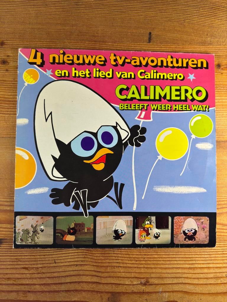 Calimero: 4 nieuwe tv-avonturen en het lied van Calimero, Ophalen of Verzenden, Gebruikt, Verhaal of Sprookje, 3 tot 5 jaar