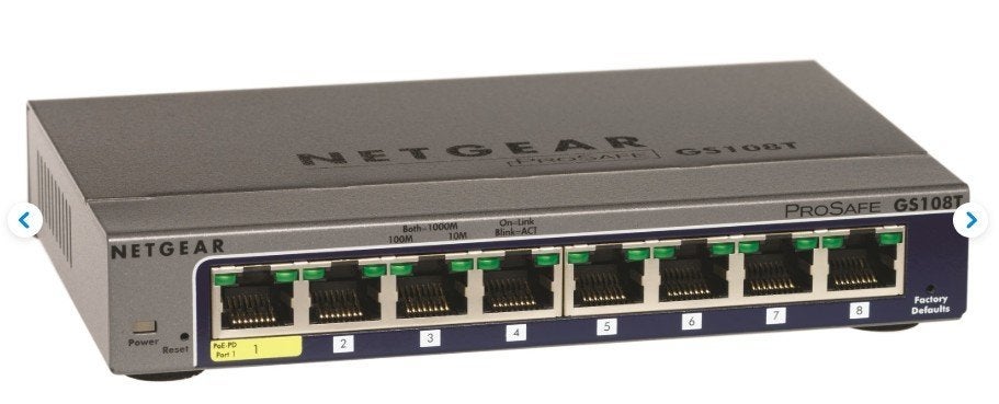 Netgear ProSafe 8-Port Gigabit Smart Switch GS108Tv2, Ophalen of Verzenden, Nieuw
