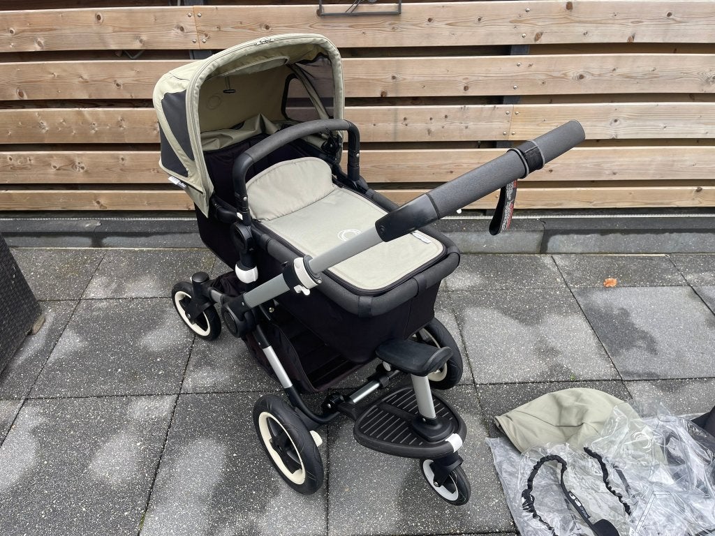 Bugaboo Buffalo kinderwagen, nette staat! Veel optie's., Gebruikt, Bugaboo, Verstelbare duwstang, Ophalen