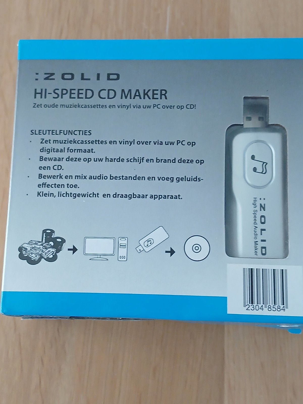 Zolid Hi Speed CD maker, Ophalen of Verzenden, Nieuw