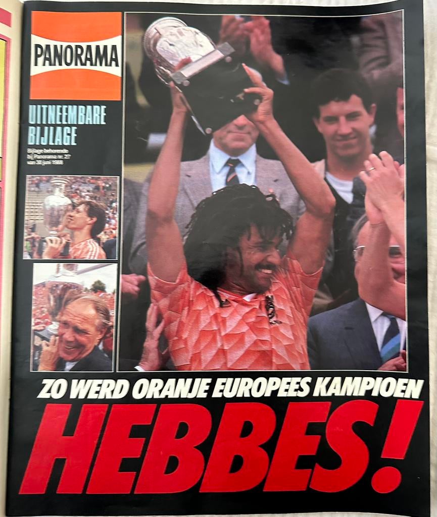 Panorama - EK 1988 (Euro 1988) - Oranje kampioen!, Boeken, Tijdschriften en Kranten, Ophalen of Verzenden, Gelezen, Sport en Vrije tijd