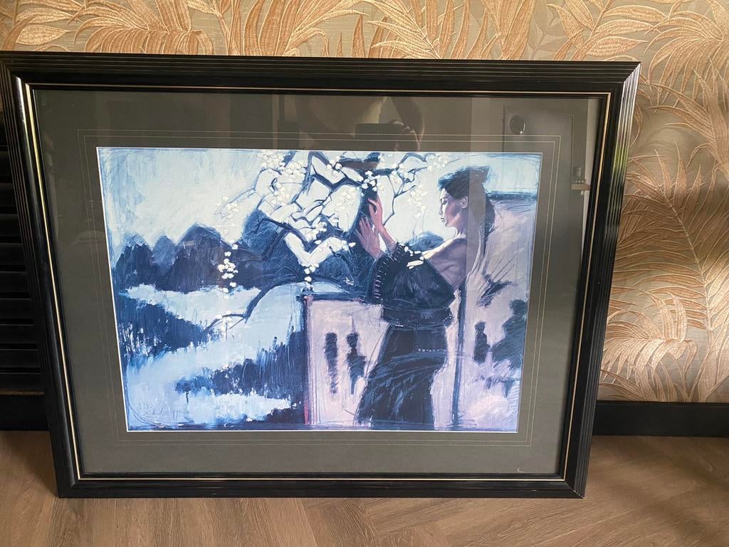 Nico Vrielink litho 1992, Antiek en Kunst, Ophalen