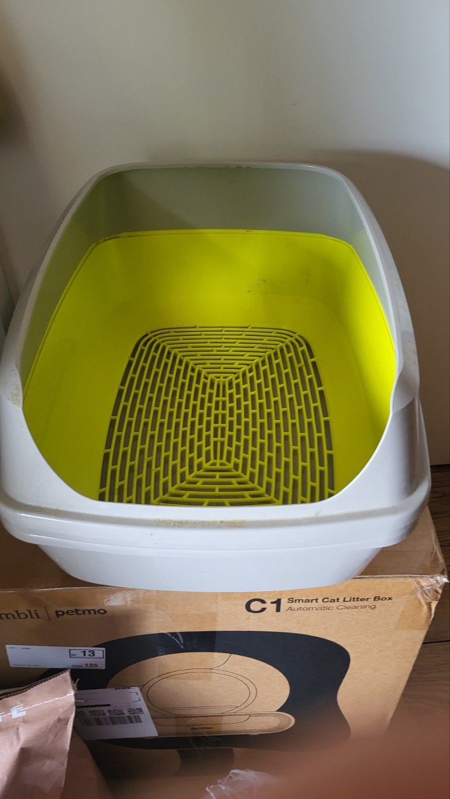 Kattenbak voor houtkorrels, Ophalen of Verzenden