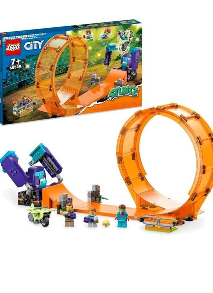 LEGO City Stuntz Chimpansee Stuntlooping 60338, Ophalen of Verzenden, Zo goed als nieuw, Privacy.officer@lego.com, Complete set