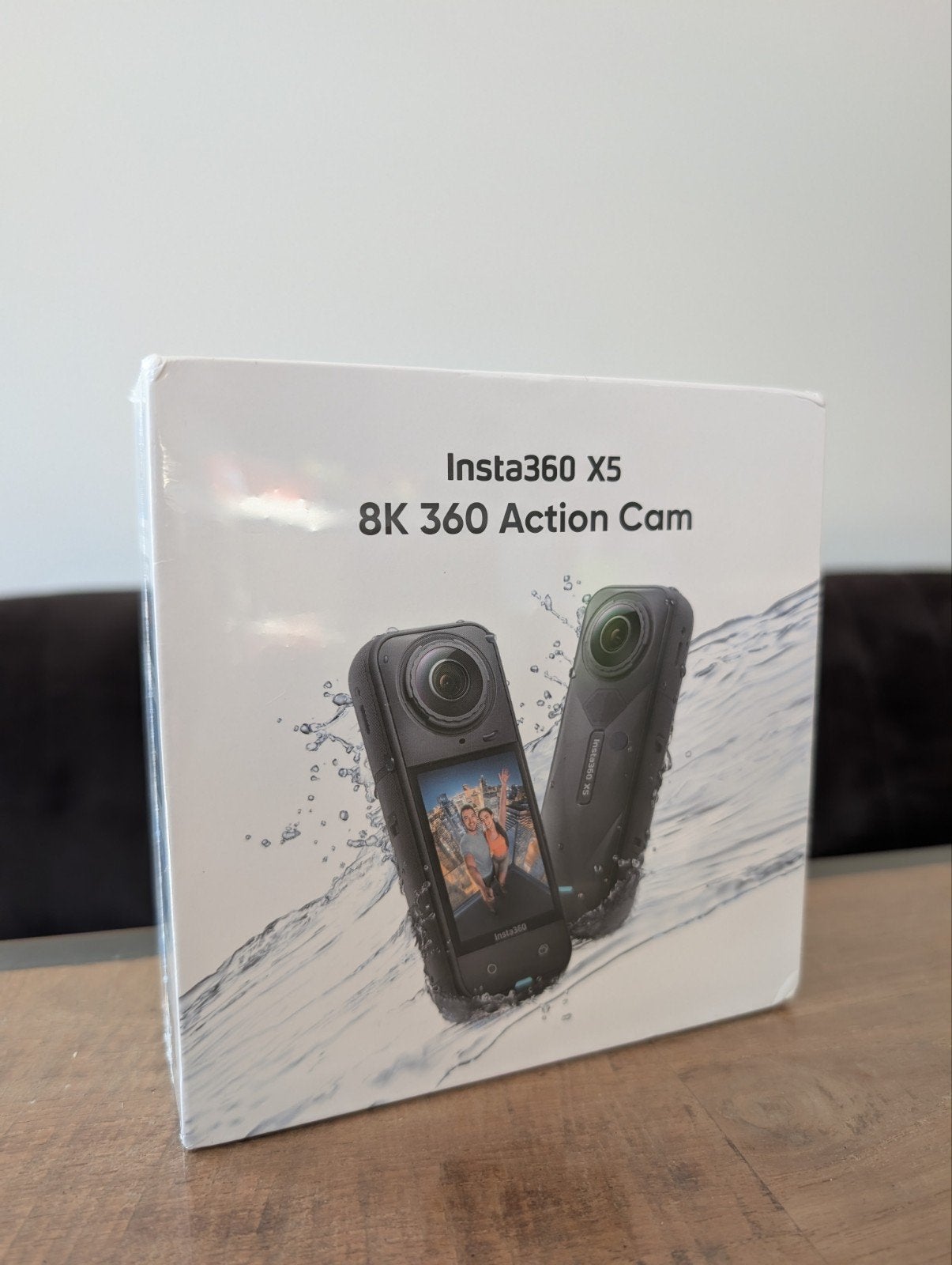Insta360 X5 zwart met aankoopsbewijs + garantie, Ophalen of Verzenden, Zo goed als nieuw, Overige merken