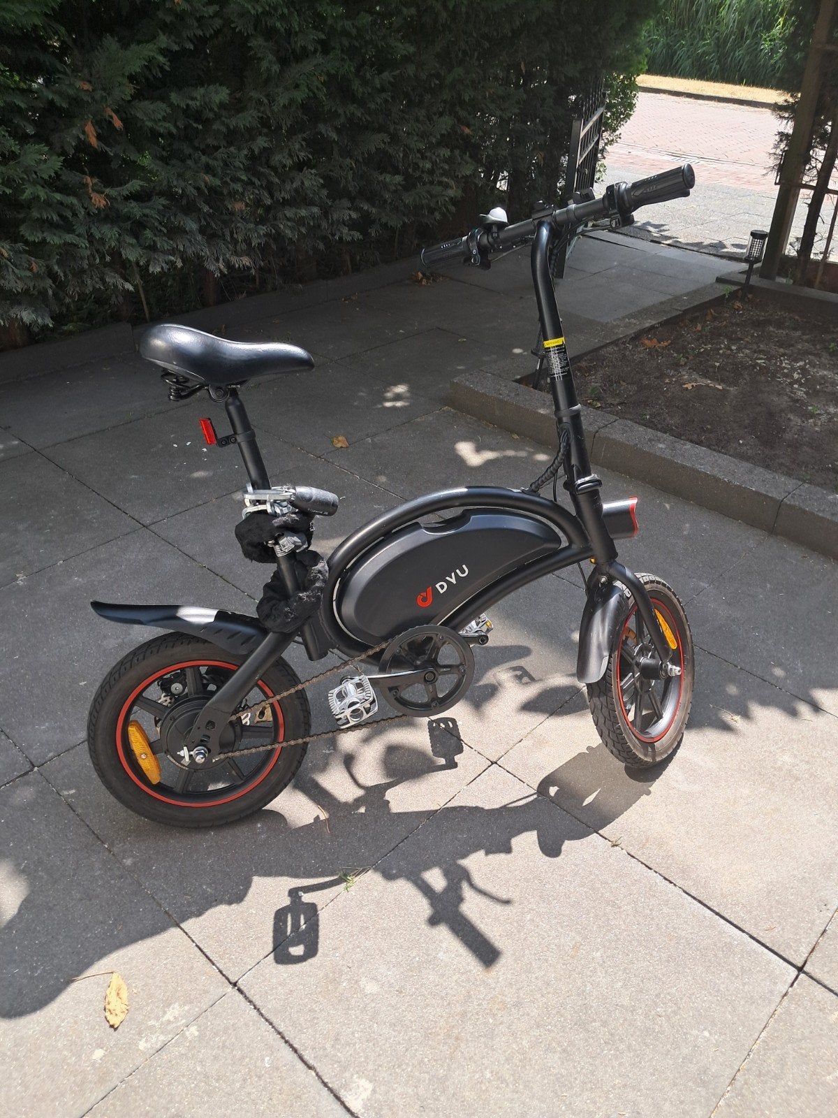 E-Bike Dyu, Zo goed als nieuw, 59 cm of meer, 50 km per accu of meer, Ophalen