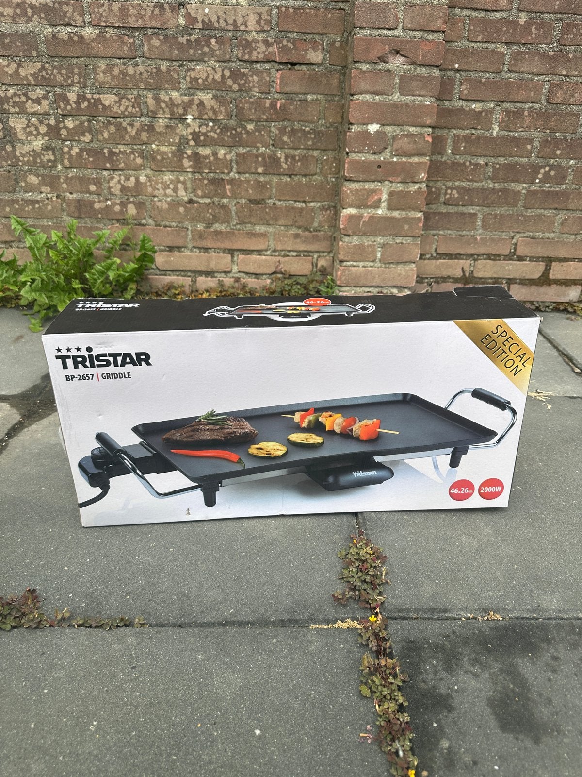 Tristar BP-2657 Griddle - Special Edition, Ophalen, Nieuw, Tafelgrill