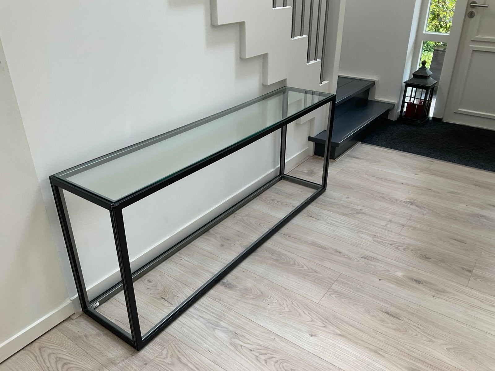 Sidetable, Ophalen, Gebruikt, Glas, 150 tot 200 cm
