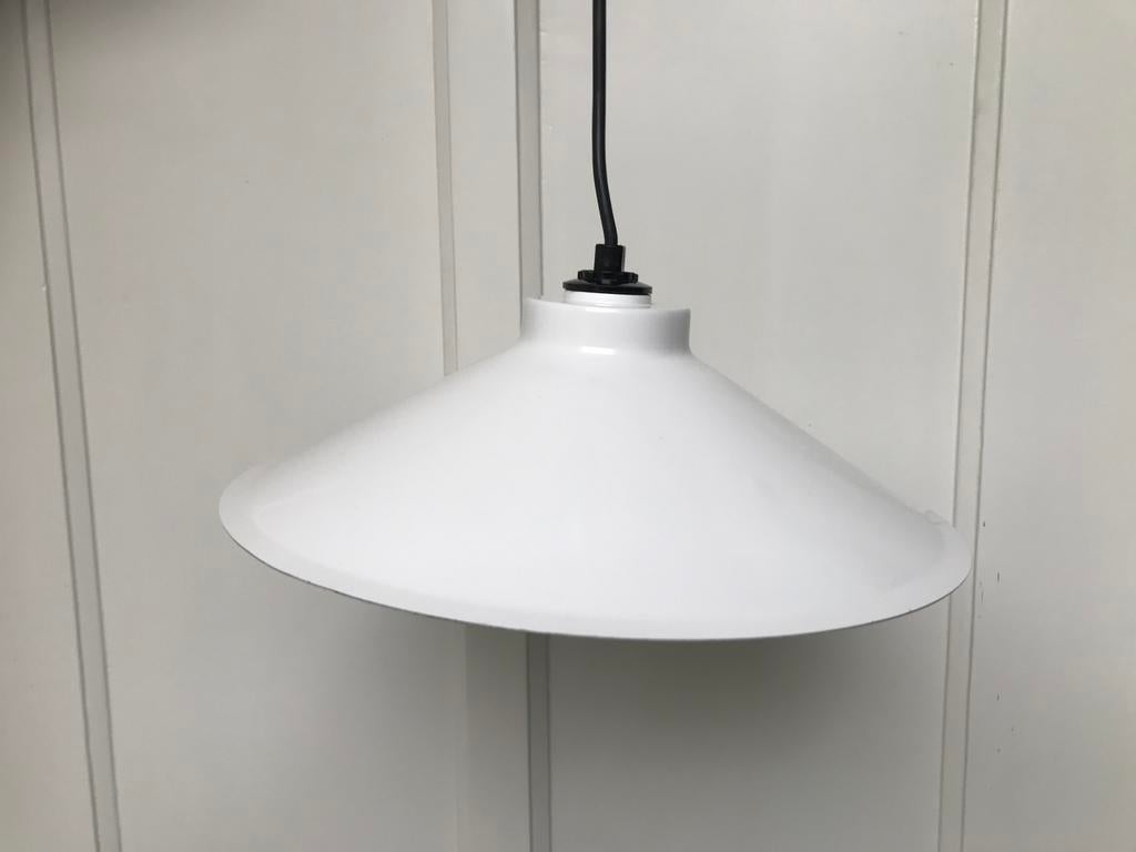Vintage hanglamp e.s. Horn - Aalestrup, Huis en Inrichting, Lampen | Hanglampen, Ophalen of Verzenden, Metaal, Minder dan 50 cm
