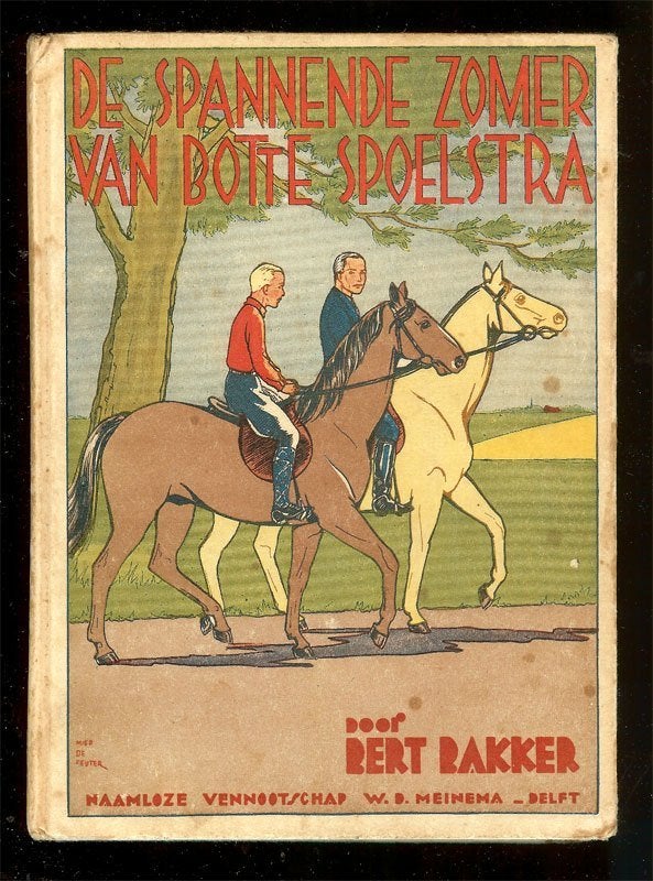 Bert Bakker - De spannende zomer van Botte Spoelstra -, Ophalen of Verzenden, Gelezen