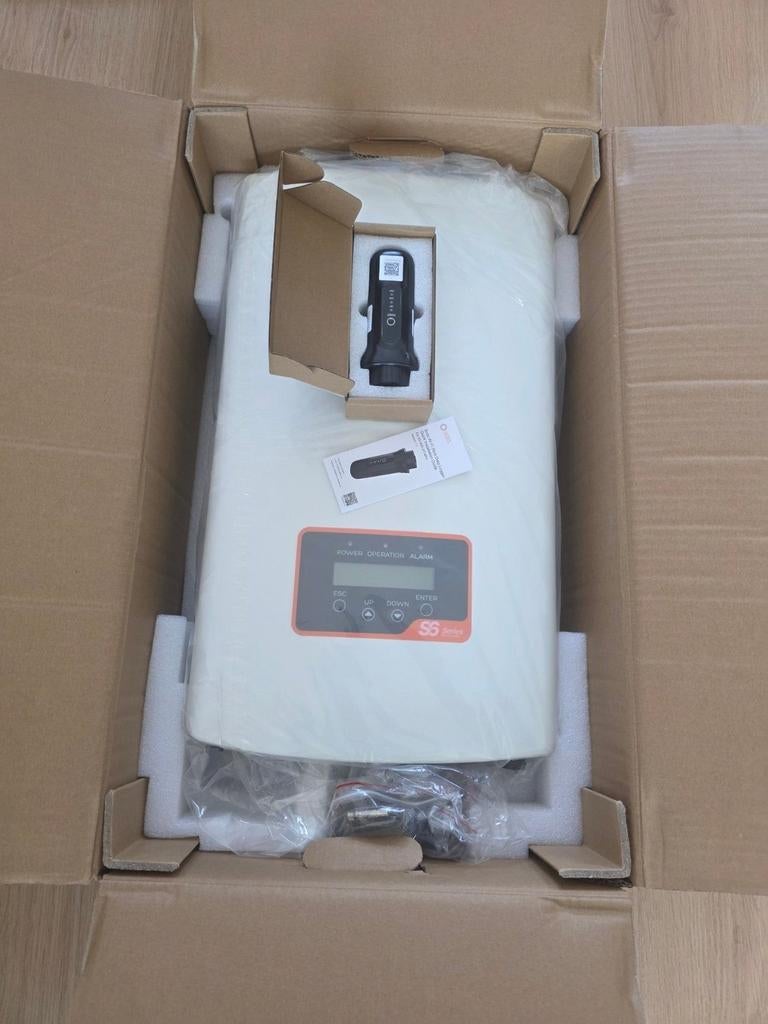 Solis S6 5000W Omvormer + Wifi stick NIEUW IN DOOS, Ophalen of Verzenden, Nieuw, Overige typen