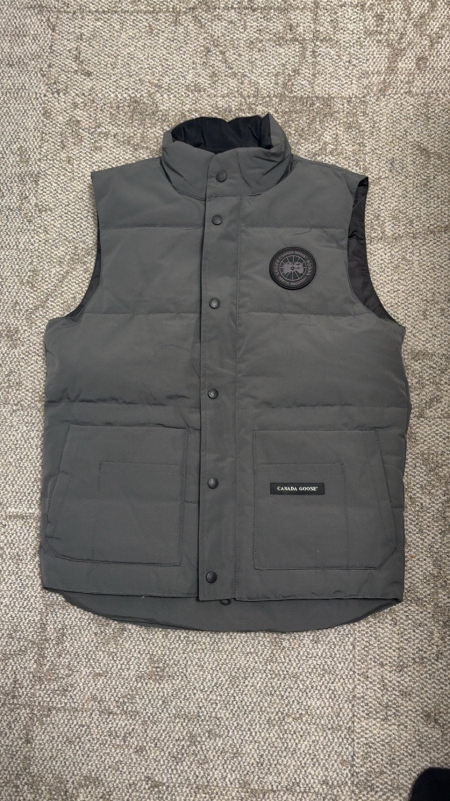 Canada Goose Bodywarmer - Maat S - Zo goed als nieuw, Ophalen of Verzenden, Zo goed als nieuw, Maat 36 (S), Grijs