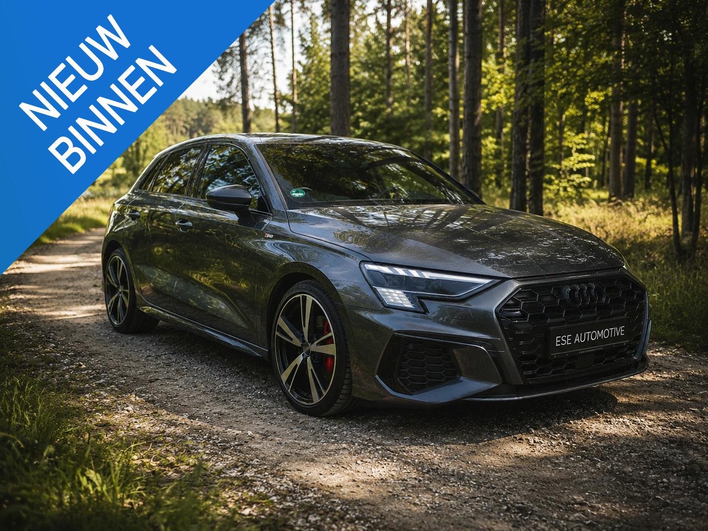 Audi A3 Sportback 45 TFSI e S edition | Panorama | Matrix |, Auto's, Gebruikt, 4 cilinders, Leder en Stof, Automatische klimaatregeling