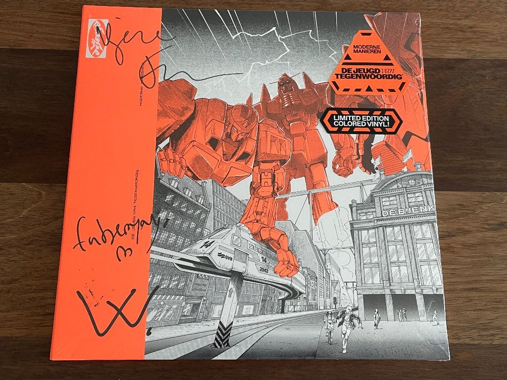 Vinyl LP Jeugd Van Tegenwoordig Moderne Manieren GESIGNEERD1, Limited edition, LP, Hiphop of Rap, Ophalen of Verzenden