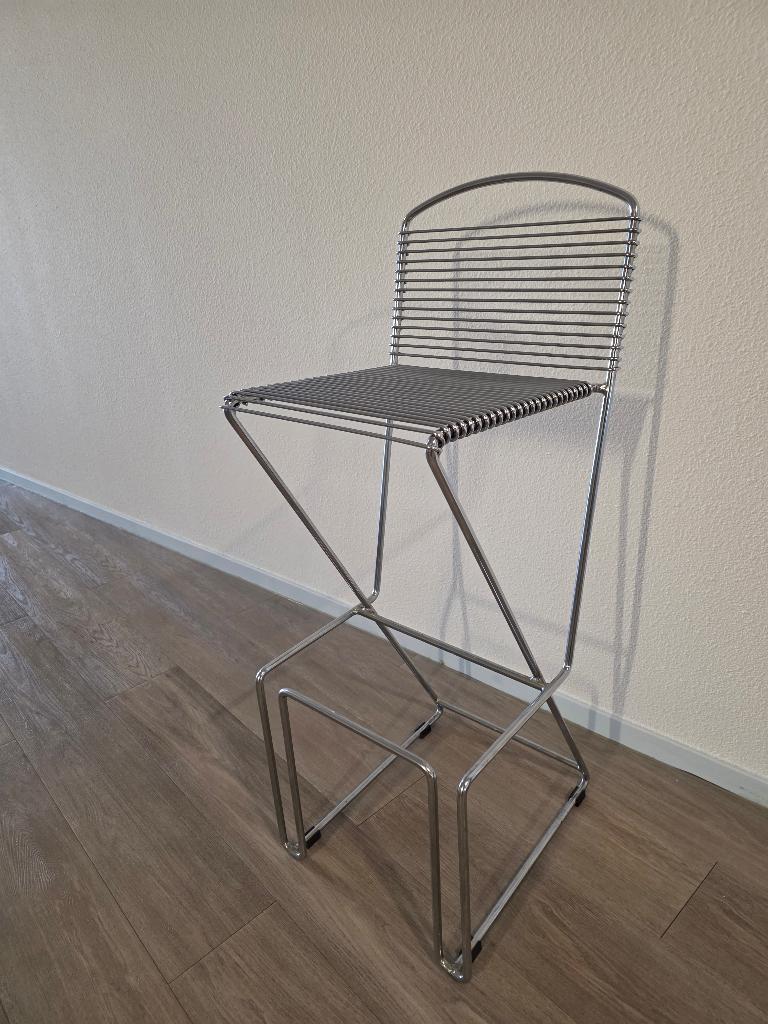 Till Behrens - Shlubach Barkruk, Ophalen, Zo goed als nieuw, Metaal, 90 cm of meer