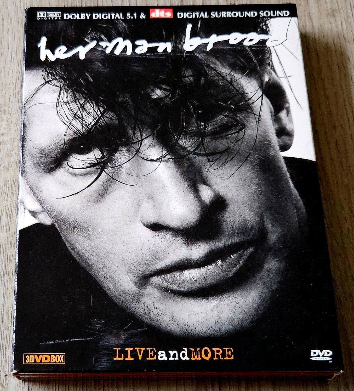 Herman Brood Live and More 3DVD Boxset - Zeldzaam!, Alle leeftijden, Nederlands, Inclusief doosje, Zo goed als nieuw