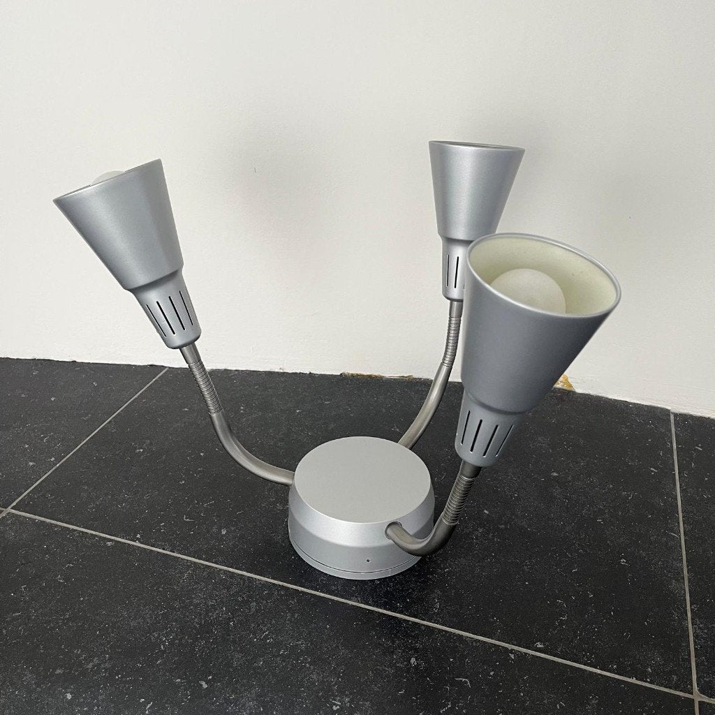 Hanglamp Kvart IKEA met 3 spots, Huis en Inrichting, Ophalen of Verzenden, Zo goed als nieuw, Metaal