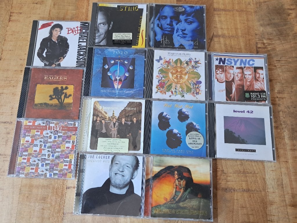 Diverse Originele Pop/Rock/ CD's €3,-/€5,-/€8,-, Cd's en Dvd's, Ophalen, Gebruikt, Pop, Inclusief doosje