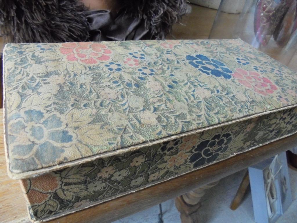 stoffen doos, franse doos, grote stoffen doos, decoratief, Ophalen of Verzenden