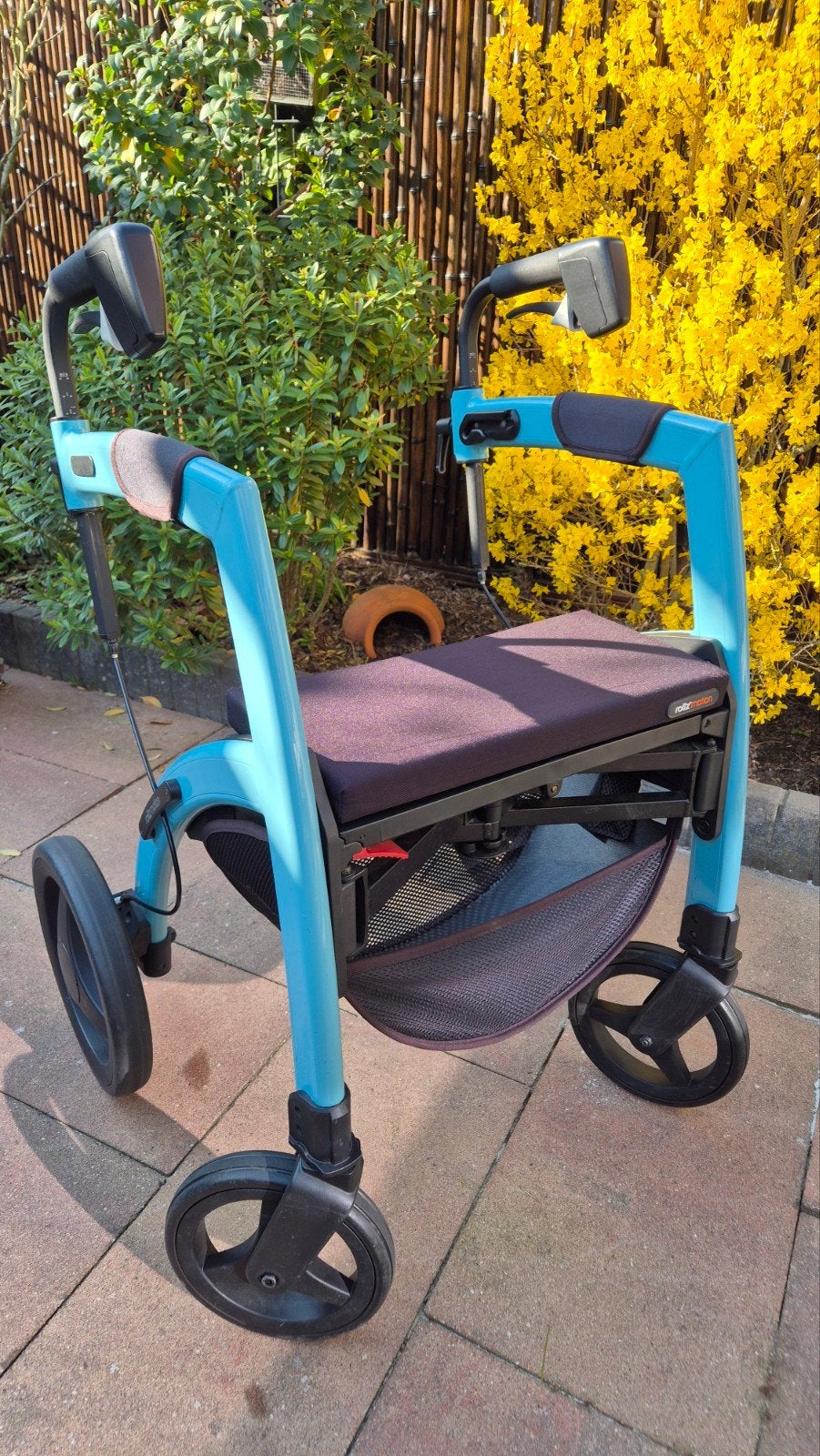Rollz motion, rollator en rolstoelpakket te koop aangeboden, Diversen, Rollators, Ophalen, Opvouwbaar, Gebruikt