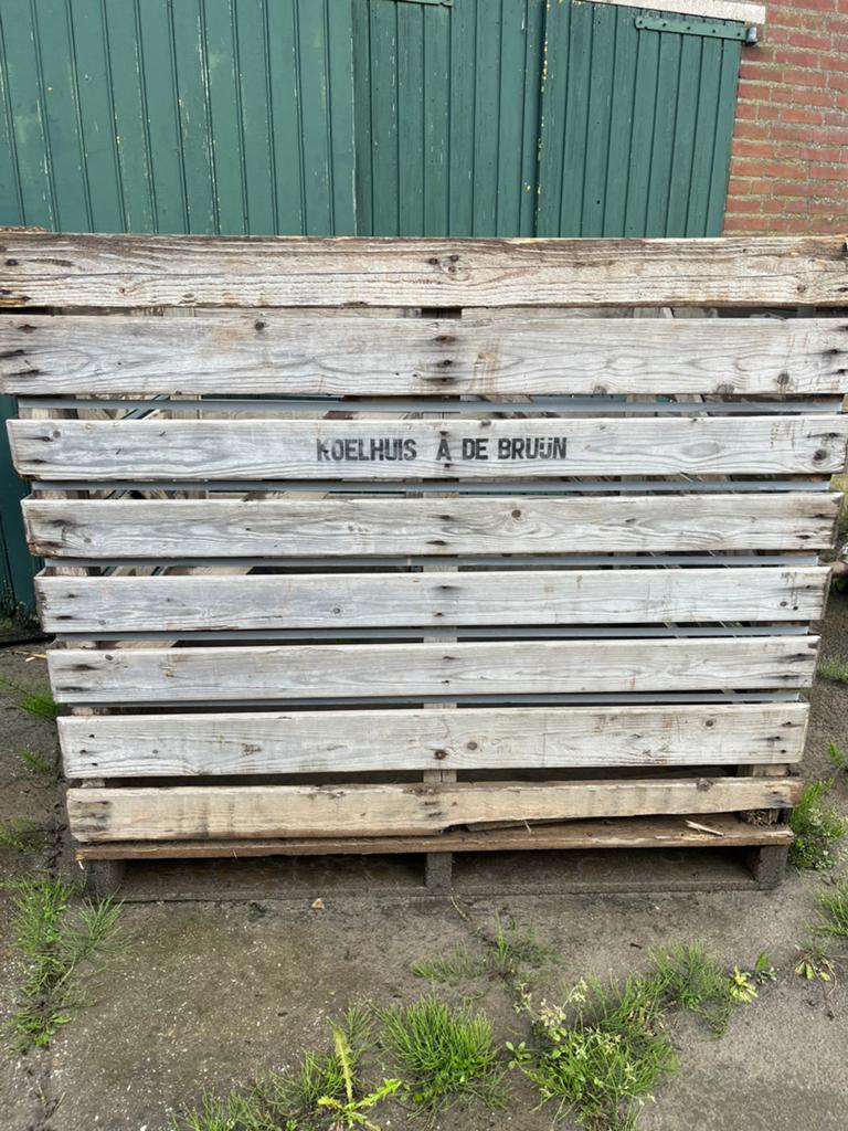 Aardappel kisten hout oplag kisten, Ophalen, Gebruikt, 100 cm of meer, 60 cm of meer