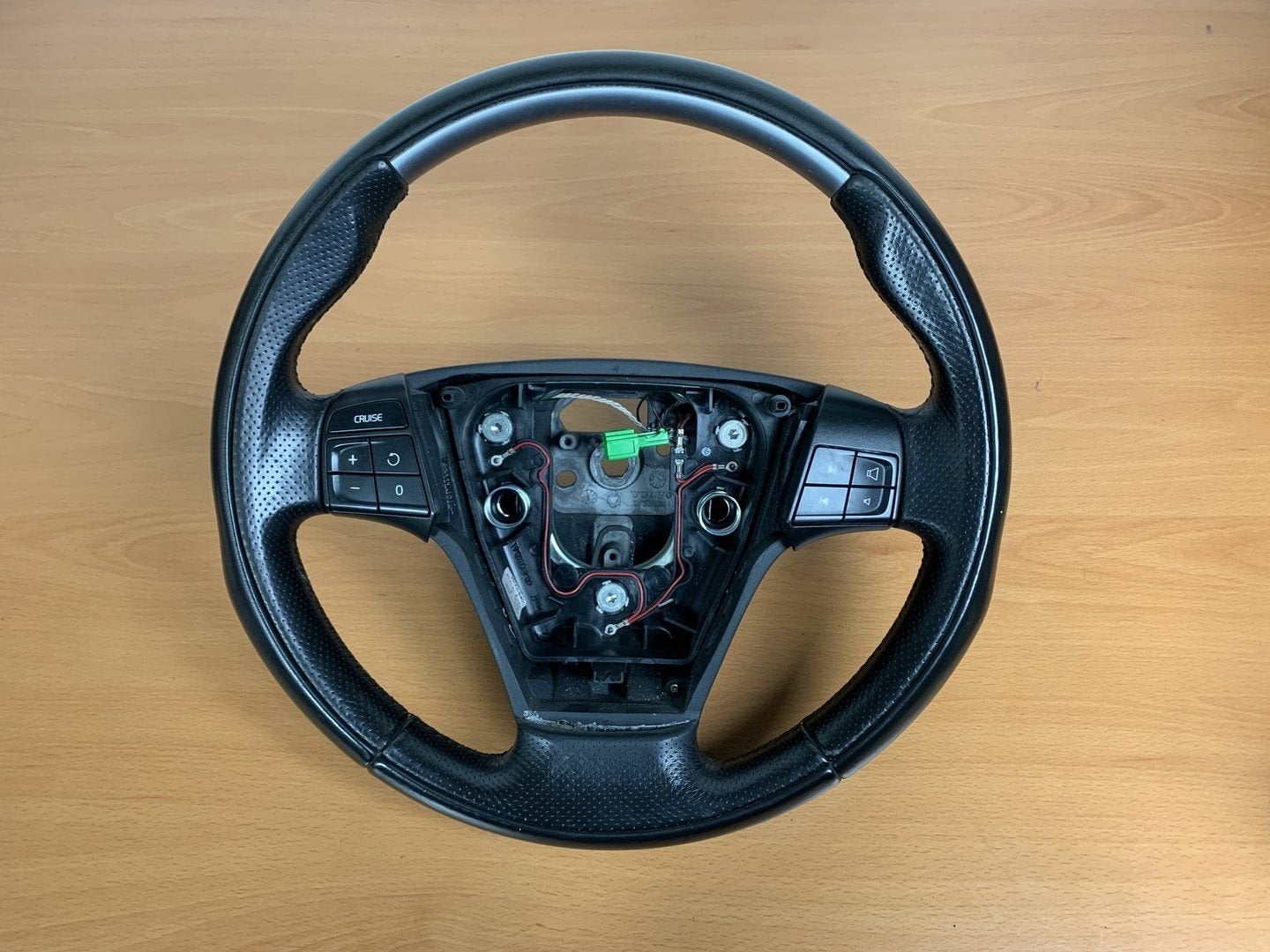 volvo V50 S40 II C30 C70 II sportstuur alluminium inleg, Gebruikt, -, -, Ophalen of Verzenden