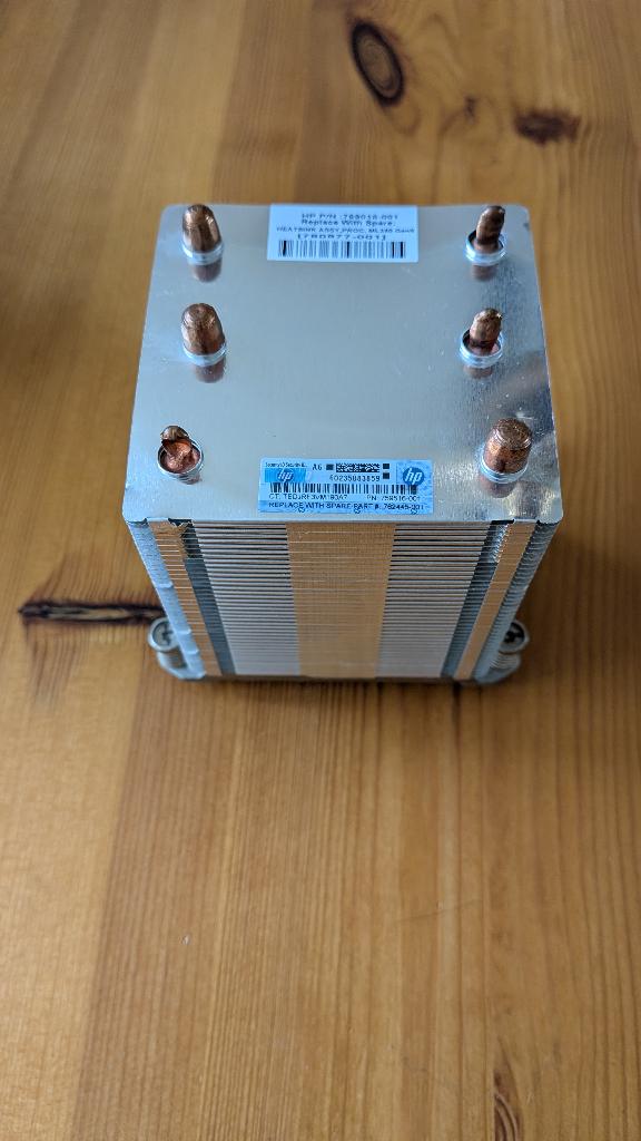HP ML350 Gen9 koelblok / heatsink, Ophalen of Verzenden, Zo goed als nieuw, LGA 2011-v3