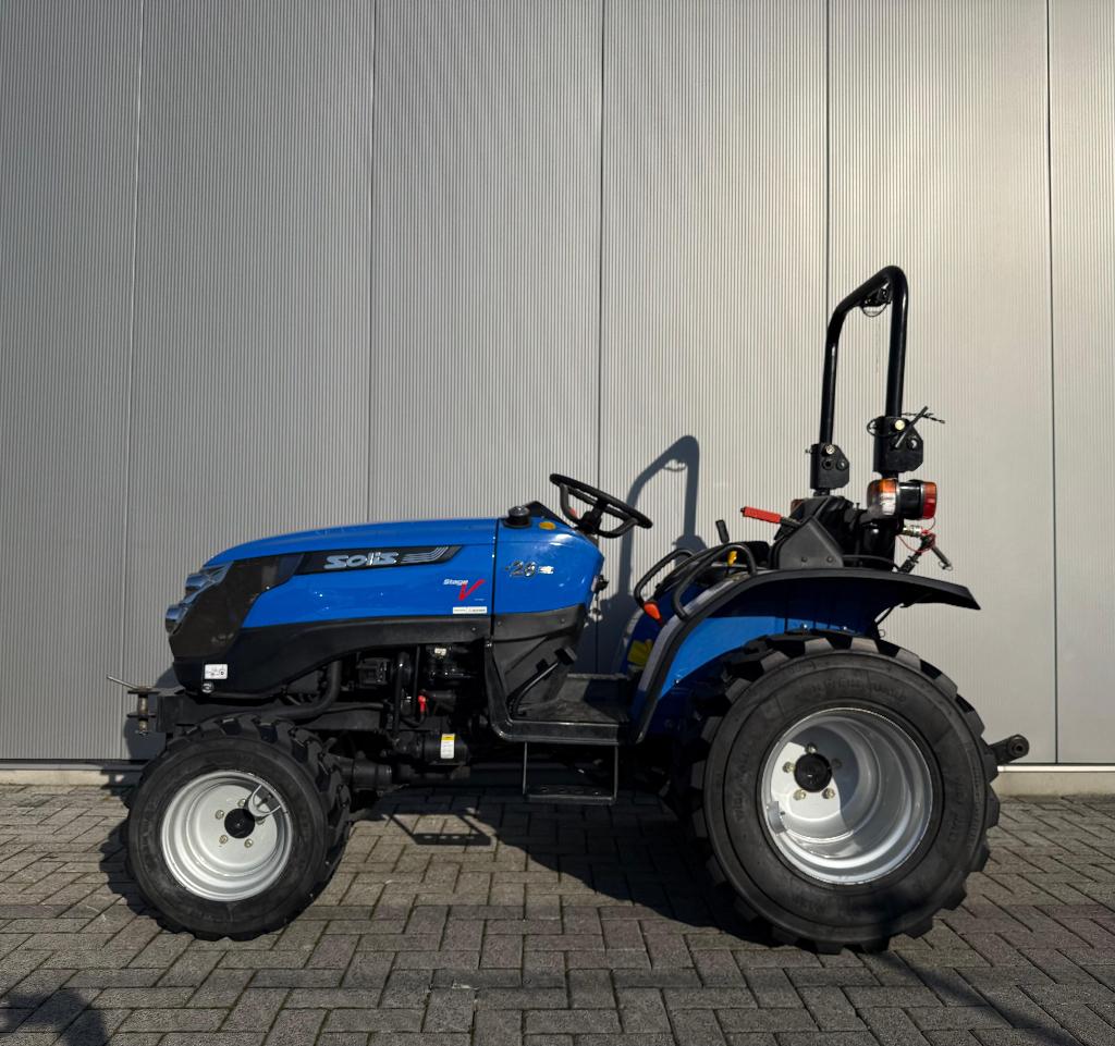 Solis 26 - minitrekker - 4WD - 427 uur - brede industrieband