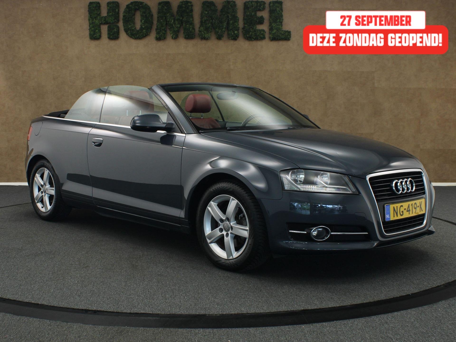 Audi A3 Cabriolet 1.4 TFSI Ambition Pro Line S - LEDEREN BEK, Auto's, Euro 5, 125 pk, Gebruikt, 4 cilinders