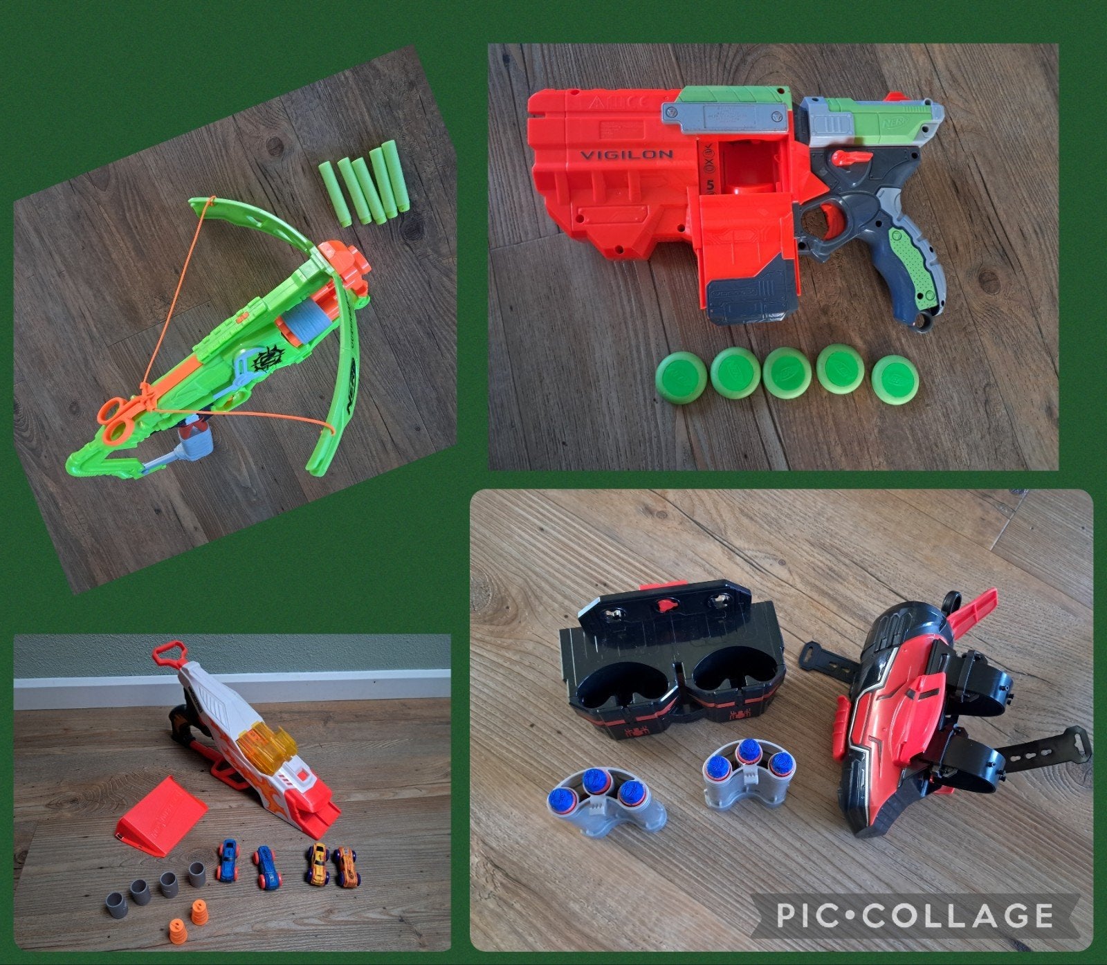 4 setjes met nerf pistolen, Ophalen of Verzenden, Gebruikt