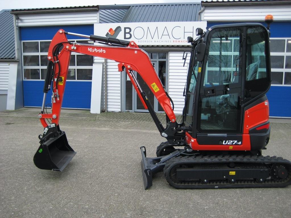 Kubota U27-4 High spec (bj 2026), Graafmachine