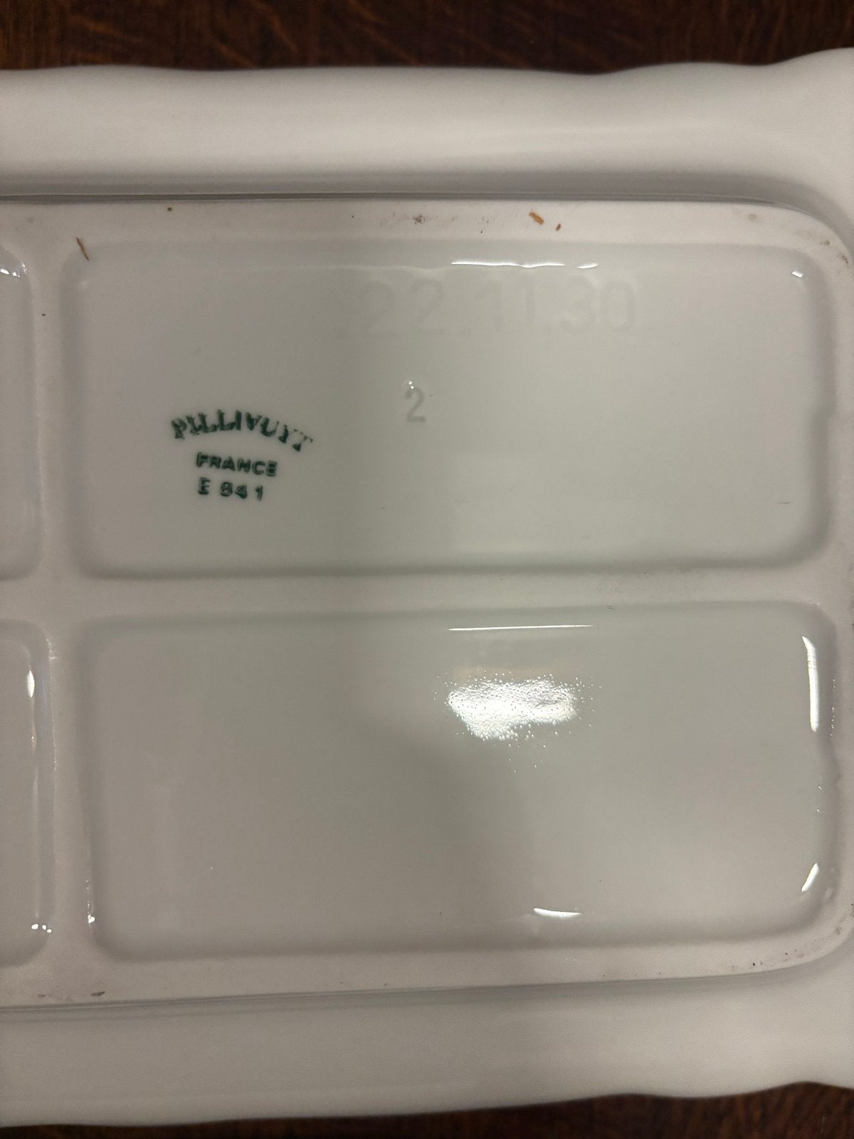 Vintage Pillivuyt Aspergeschaal met uitlekschaal, Ophalen of Verzenden