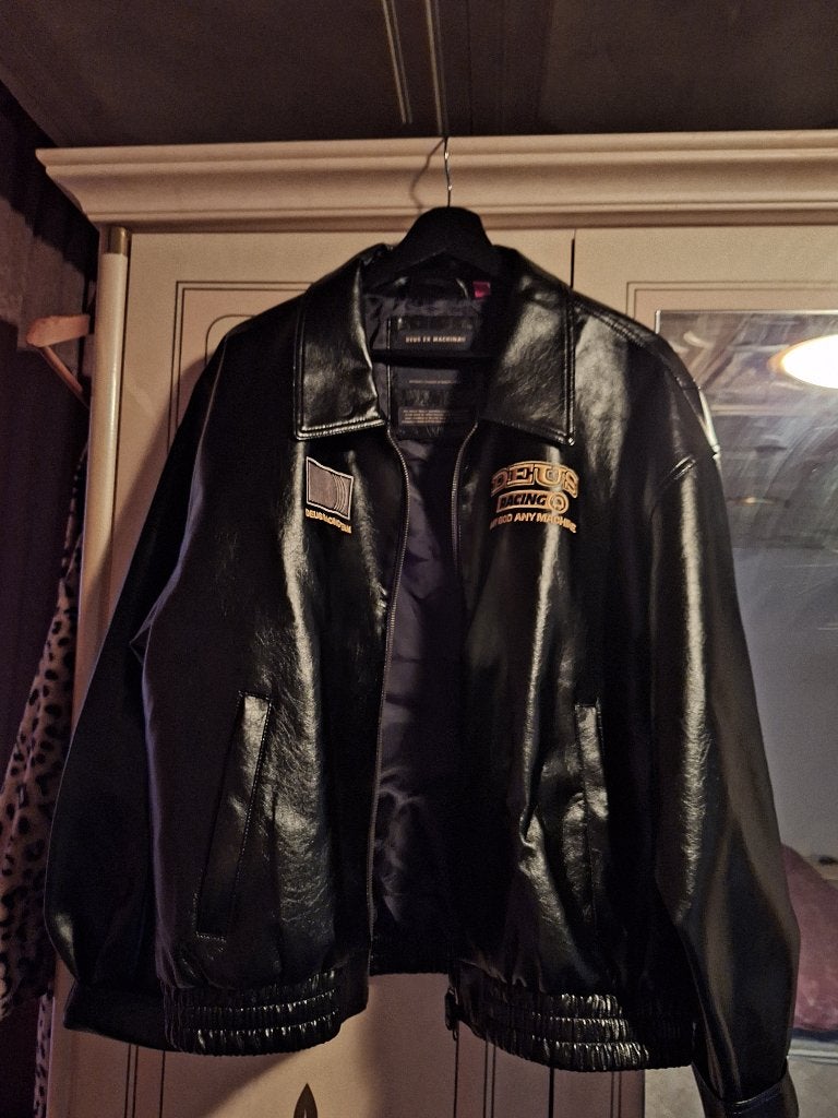 Leren motorjack en synthetisch leren bomberjack, Motoren, Ophalen, Nieuw zonder kaartje, Dames, Jas | leer
