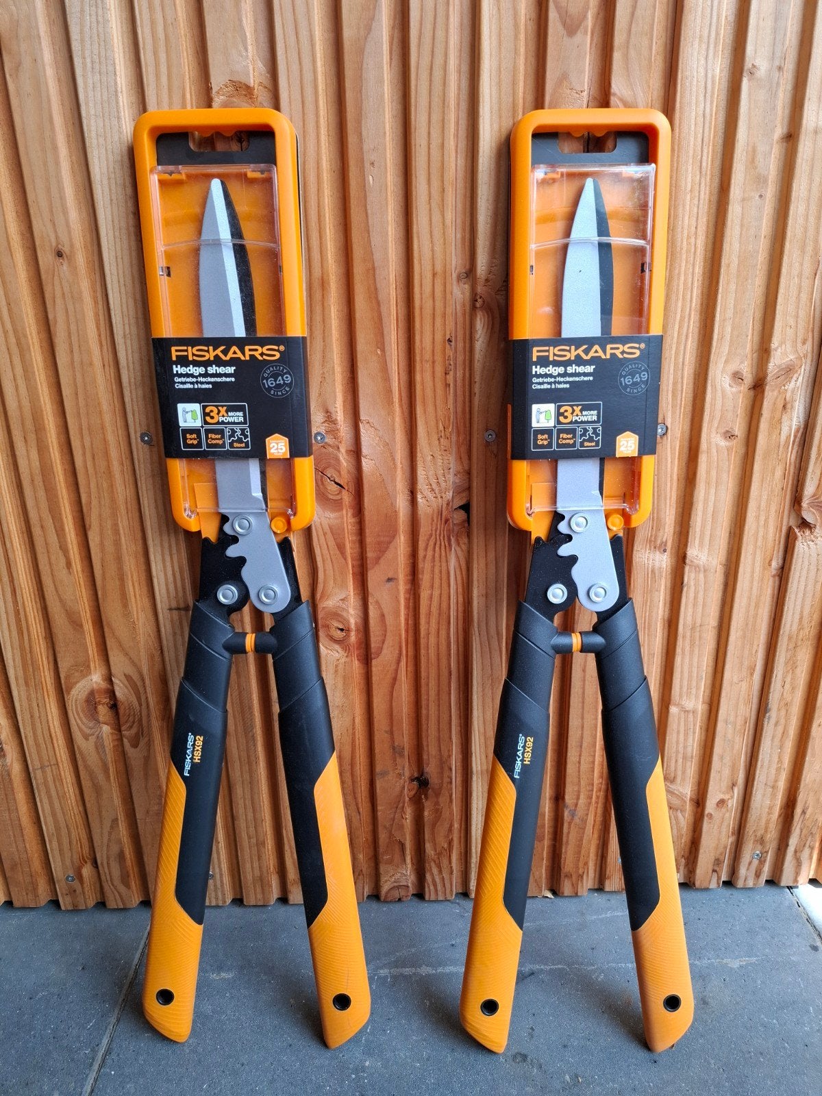 Nieuwe Fiskars heggenschaar. Soft grip en meer kracht, Ophalen, Nieuw