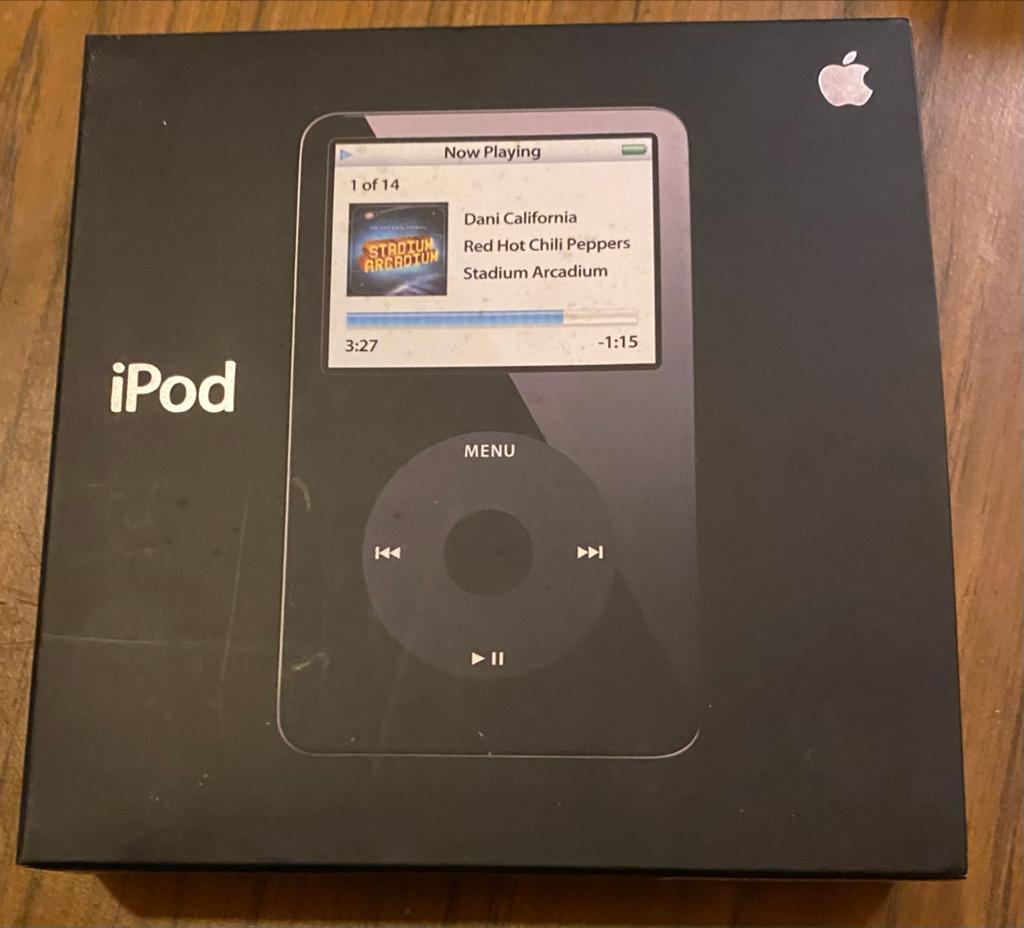 Nette iPod 30GB doos (zonder iPod), Ophalen of Verzenden, Zo goed als nieuw, Classic, 20 tot 40 GB