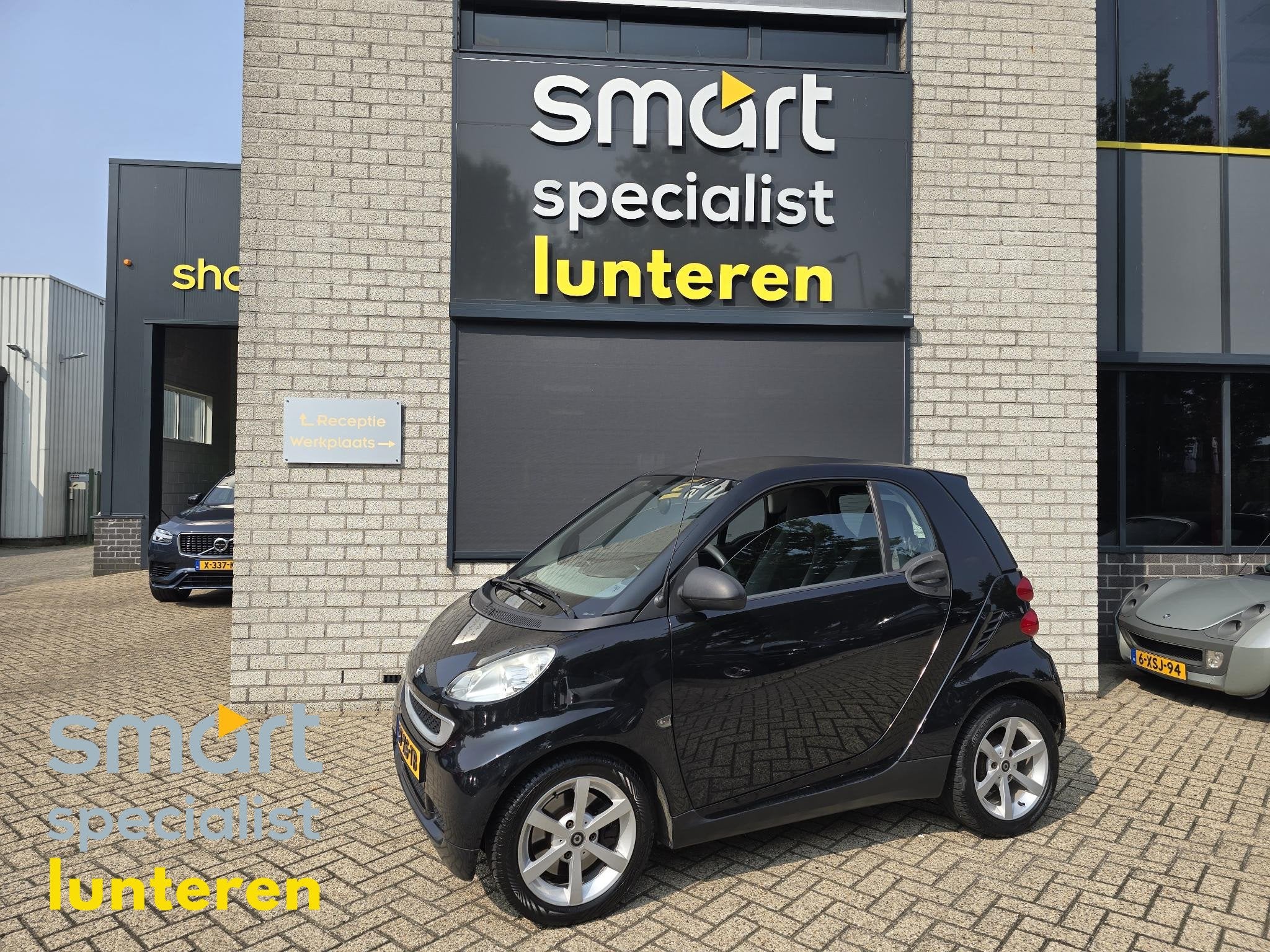 smart fortwo coupé 1.0, garantie! volautomaat, Gebruikt, 18 €/maand, 61 pk, Zwart